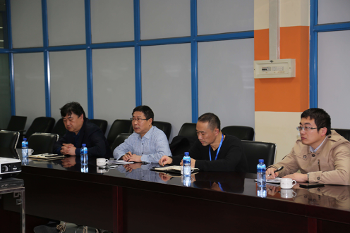 万名干手下基层烟台市国企一队到Z6人生就是博软件公司调研座谈